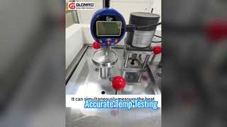 Wprowadzenie produktu do testera temperatury odkształcenia termicznego Vicat