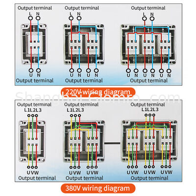 Explosion-Proof Aluminum Air Switch 220/380V 20A 1k 2k 3k IP65 Protection Switch Box