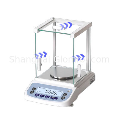 GLO External Calibration120g 220g 320g 420g 520g 1000g Capacity Analytical Balance 0.0001g Lab Precision Balance for Jewelry Gold Scale