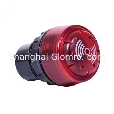 GLOMRO High Quality ATEX Explosion Proof Red Buzzer DC12V/24V AC36V/220V/380V for Panel Mounting