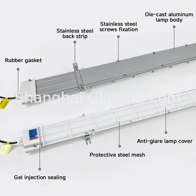 Reinforced Anti-collision Explosion Proof Signal Light With Safety Net For Industrial Engineering