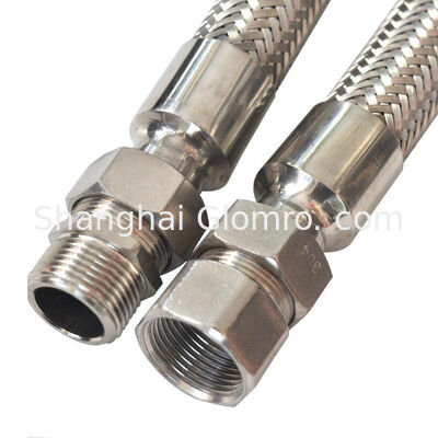 DN40 Cable Connection 304 Stainless Steel PVC Explosion-Proof Flexible Hose Anti-Explosive Electrical Flexible Pipes Conduit