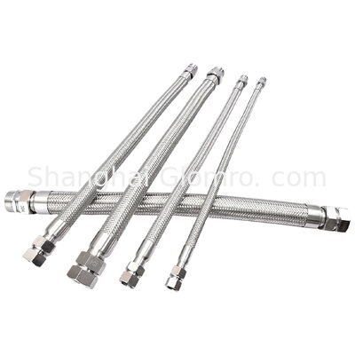 DN50 304 Stainless Steel Explosion-Proof Pipe Exd II GB Wf1 IP66 Integrated Weld Flexible Pipe for Electrical Circuit Protection