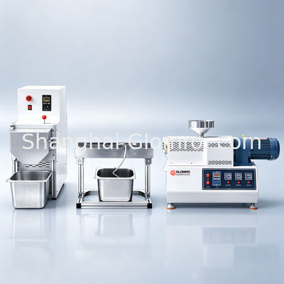 Double-Screw/Single-Screw Mini Lab Plastic Modification Extruder for PP PE ABS Masterbatch 25mm/16mm
