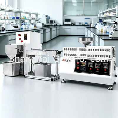Double-Screw/Single-Screw Mini Lab Plastic Modification Extruder for PP PE ABS Masterbatch 25mm/16mm