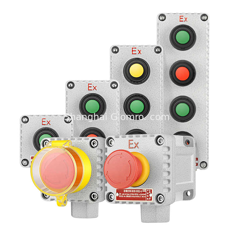 Explosion Proof Control Button Switch WF1 Grade for Hazardous Areas