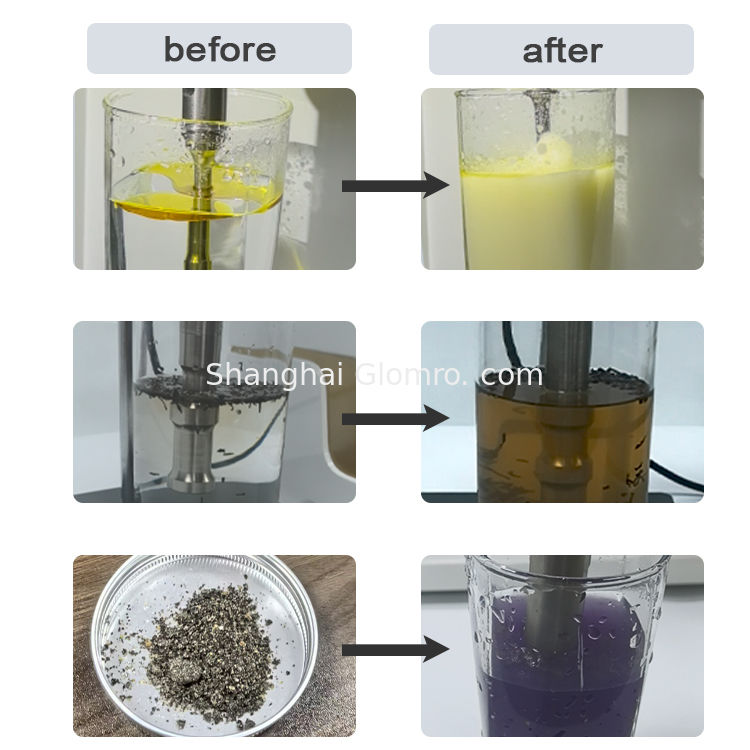 Ultrasonic Homogenizer Machine Ultrasonic Mixer Emulsifier for Oil