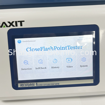 BXT-BS Automatyczny tester punktu zapłonu ASTM D93 z zamkniętą kubką