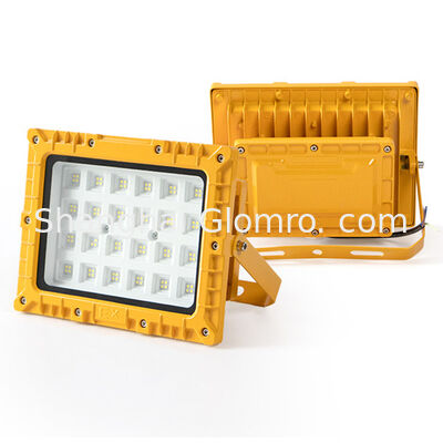 Oświetlenie przeciwwybuchowe LED IP66 50W 100W 150W 200W z 90-minutowym zasilaniem awaryjnym