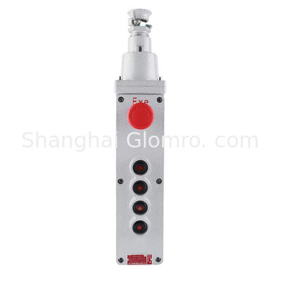 Przycisk przeciwwybuchowy GLO-LA5817 Uchwyt sterowania 4K/6K Dźwig jezdny Podnoszenie Jednobiegowy Przeciwwybuchowy Przełącznik wciągnika elektrycznego