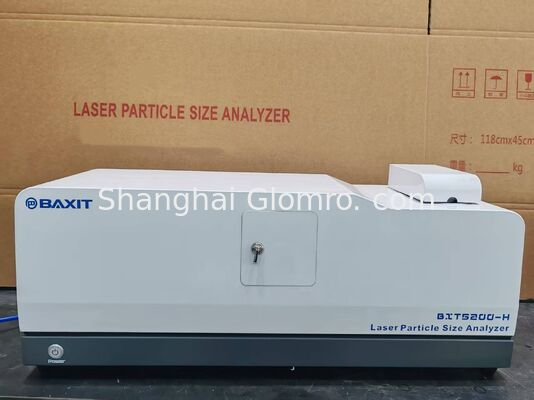 BXT5200-H Metoda mokra 0.1-800μm Automatyczny analizator wielkości cząstek laserowych